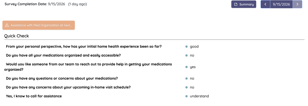 How an Automated 5-Day Check-In Caught a Medication Concern Before the Next Visit 2 image 4